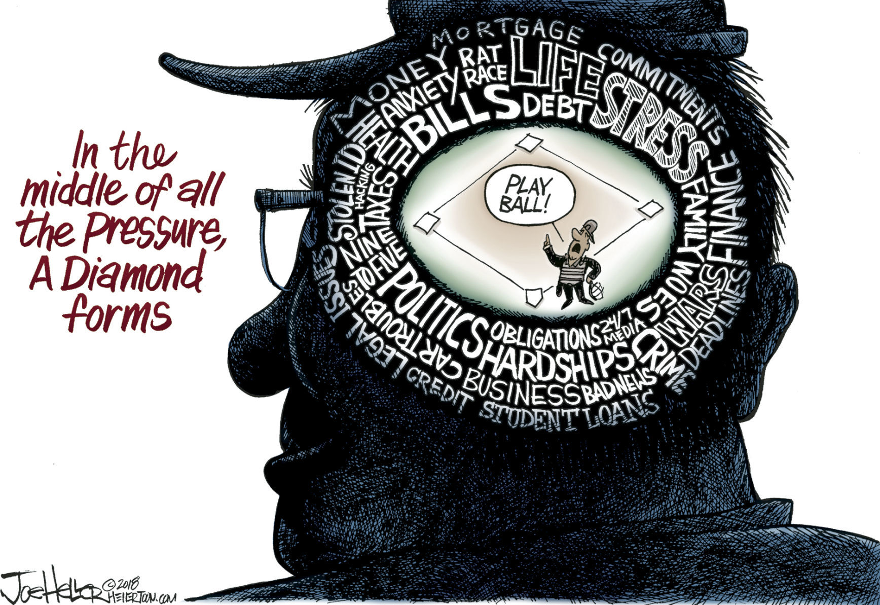 Baseball Starts by Joe Heller